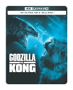 Godzilla VS Kong - Blue Glow-in-the-Dark Steelbook (4K Ultra HD + Blu-ray) [UHD]