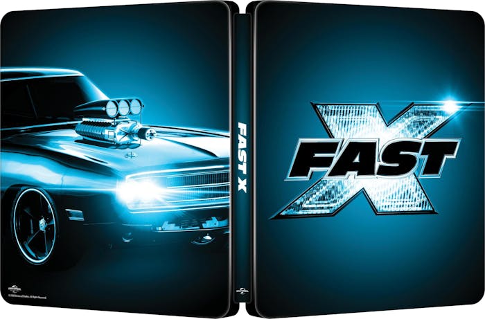 Fast X - Glow-in-the-Dark Limited Edition Steelbook (4K Ultra HD + Blu-ray + Digital) [UHD]