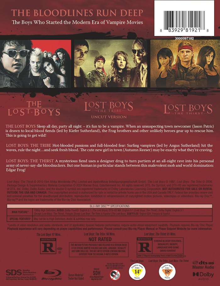 The Lost Boys Trilogy (Limited Edition Steelbook) [Blu-ray]