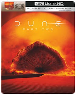 Dune: Part Two (4K Ultra HD Steelbook + Blu-ray + Digital) [UHD]