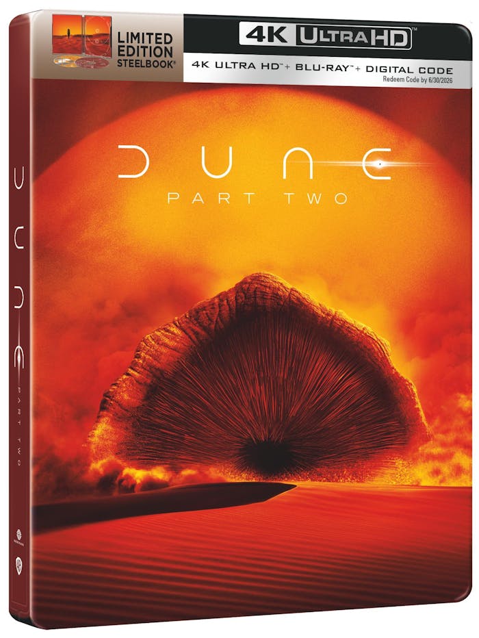 Dune: Part Two (4K Ultra HD Steelbook + Blu-ray + Digital) [UHD]