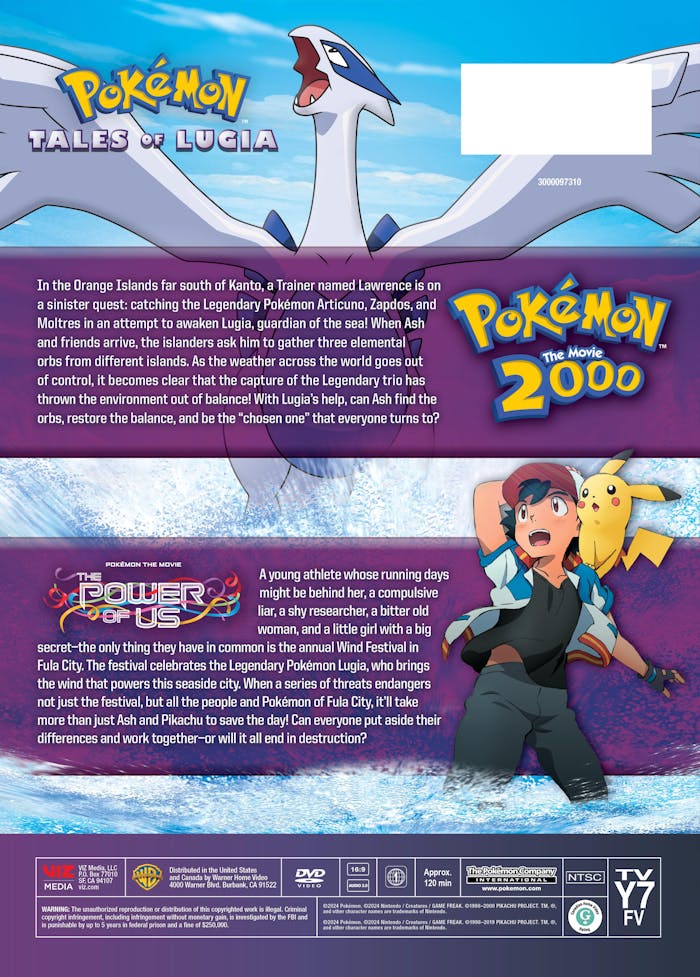 Pokémon: Tales of Lugia [DVD]