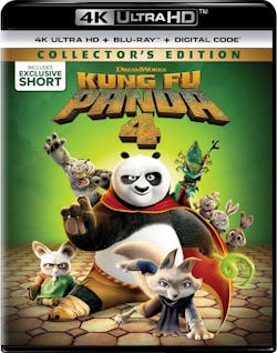 Kung Fu Panda 4 - Collector's Edition 4K Ultra HD + Blu-ray + Digital (4K Ultra HD + Blu-ray) [UHD]