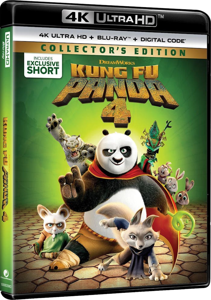 Kung Fu Panda 4 - Collector's Edition 4K Ultra HD + Blu-ray + Digital (4K Ultra HD + Blu-ray) [UHD]