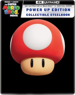 The Super Mario Bros. - Power Up Edition Steelbook (4K Ultra HD + Blu-ray + Digital) [UHD]