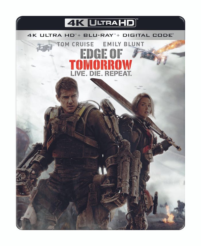 Live Die Repeat: Edge of Tomorrow - Steelbook (4K Ultra HD + Blu-ray + Digital) [UHD]
