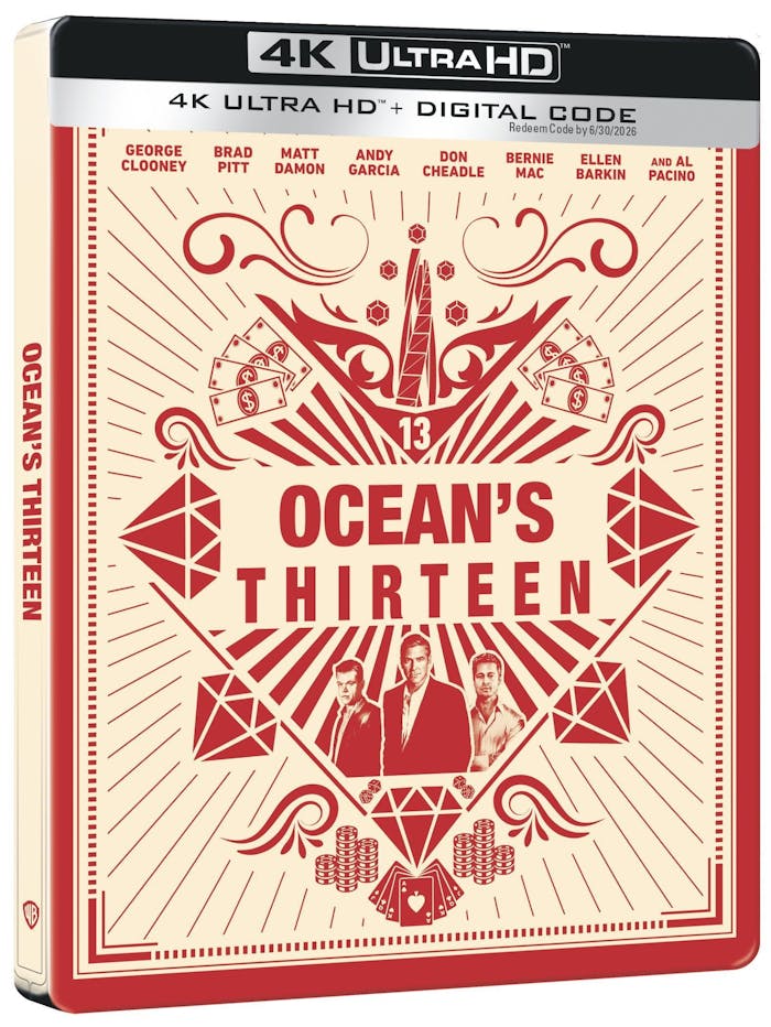 Ocean's Thirteen (Limited Edition 4K Steelbook) [UHD]