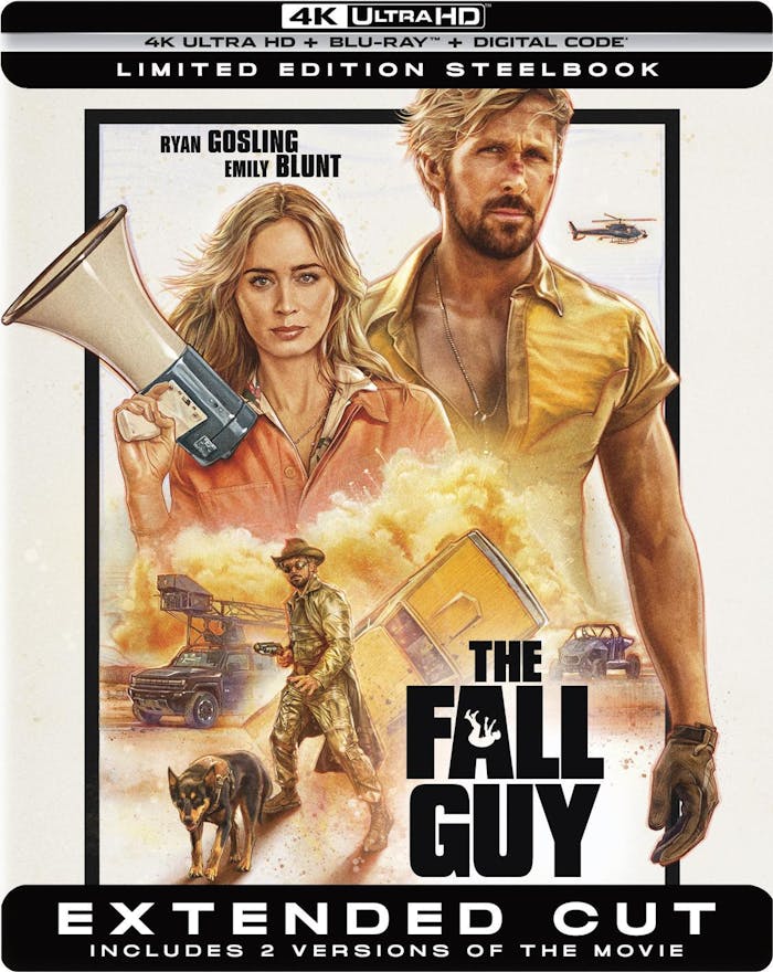 The Fall Guy (2024) - Limited Edition Steelbook (4K Ultra HD + Blu-ray + Digital) [UHD]