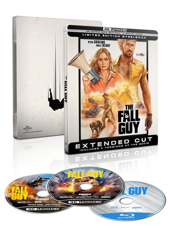 The Fall Guy (2024) - Limited Edition Steelbook (4K Ultra HD + Blu-ray + Digital) [UHD]