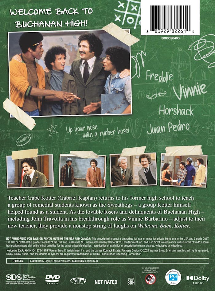 Welcome Back, Kotter: The Complete Series [DVD]