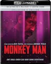 Monkey Man - Collector's Edition 4K Ultra HD + Blu-ray + Digital (4K Ultra HD + Blu-ray) [UHD] - Front