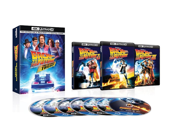 Back to the Future: The Ultimate Trilogy - 4K Ultra HD + Blu-ray + Digital (4K Ultra HD) [UHD]
