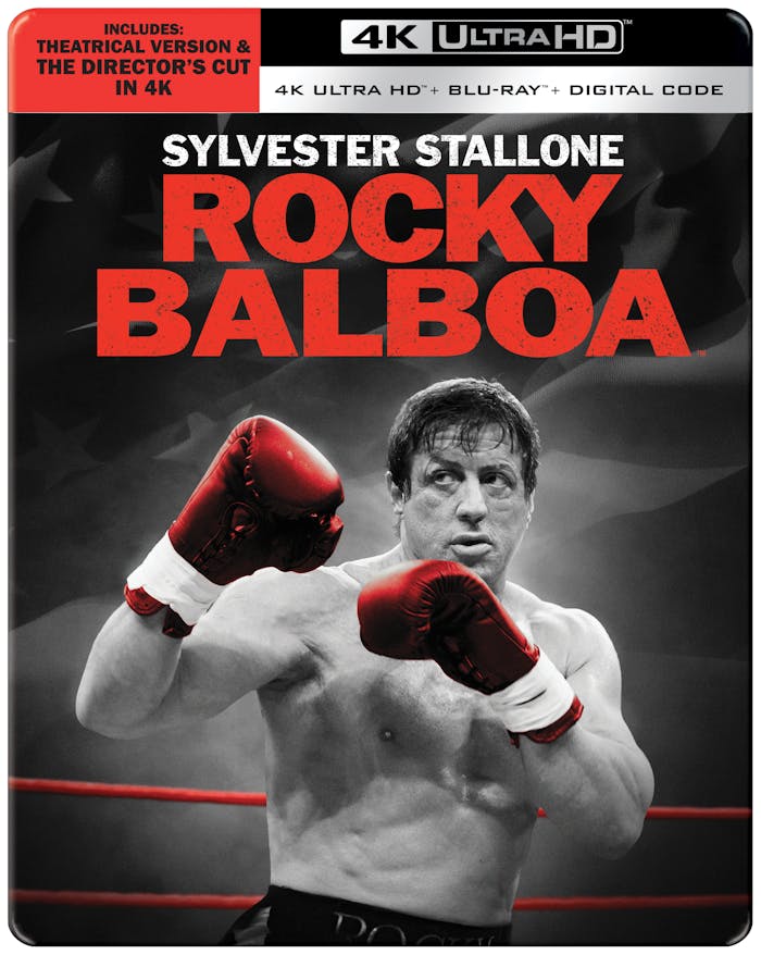 Rocky Balboa Theatrical & Director's Cut (Limited Edition 4K Steelbook + Blu-ray) [UHD]