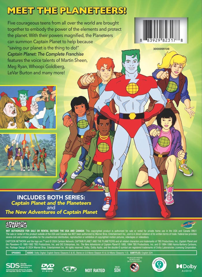 Captain Planet: The Complete Franchise [DVD]