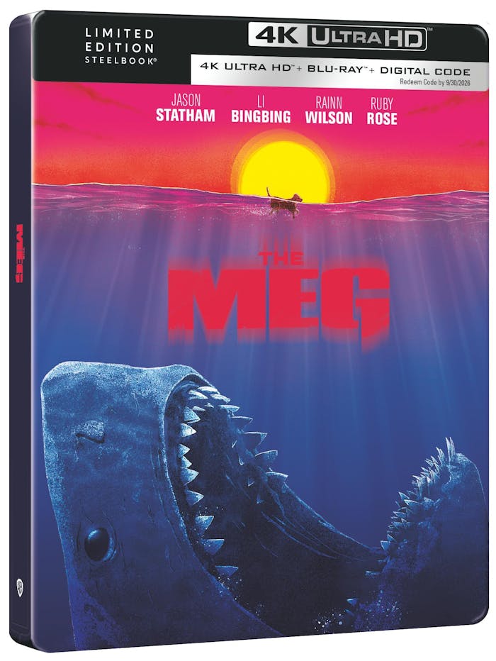 The Meg - Limited Edition Steelbook (4K Ultra HD + Blu-ray + Digital) [UHD]
