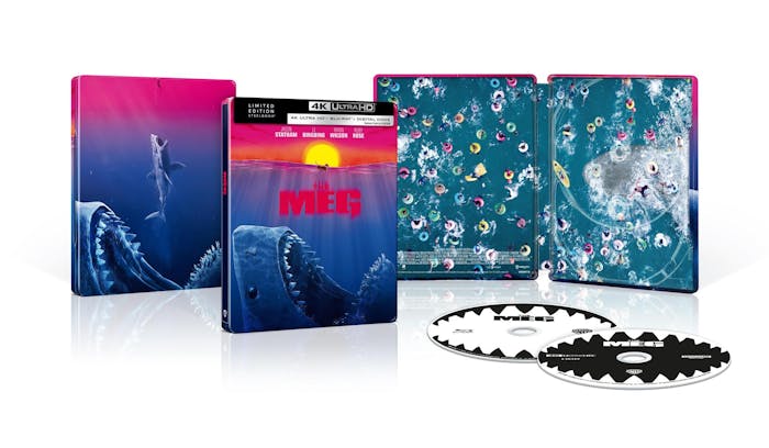 The Meg - Limited Edition Steelbook (4K Ultra HD + Blu-ray + Digital) [UHD]