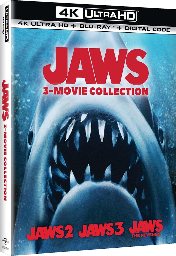 Buy Jaws 3-Movie Collection - 4K Ultra HD + Blu-ray + 4K Ultra HD + Blu ...