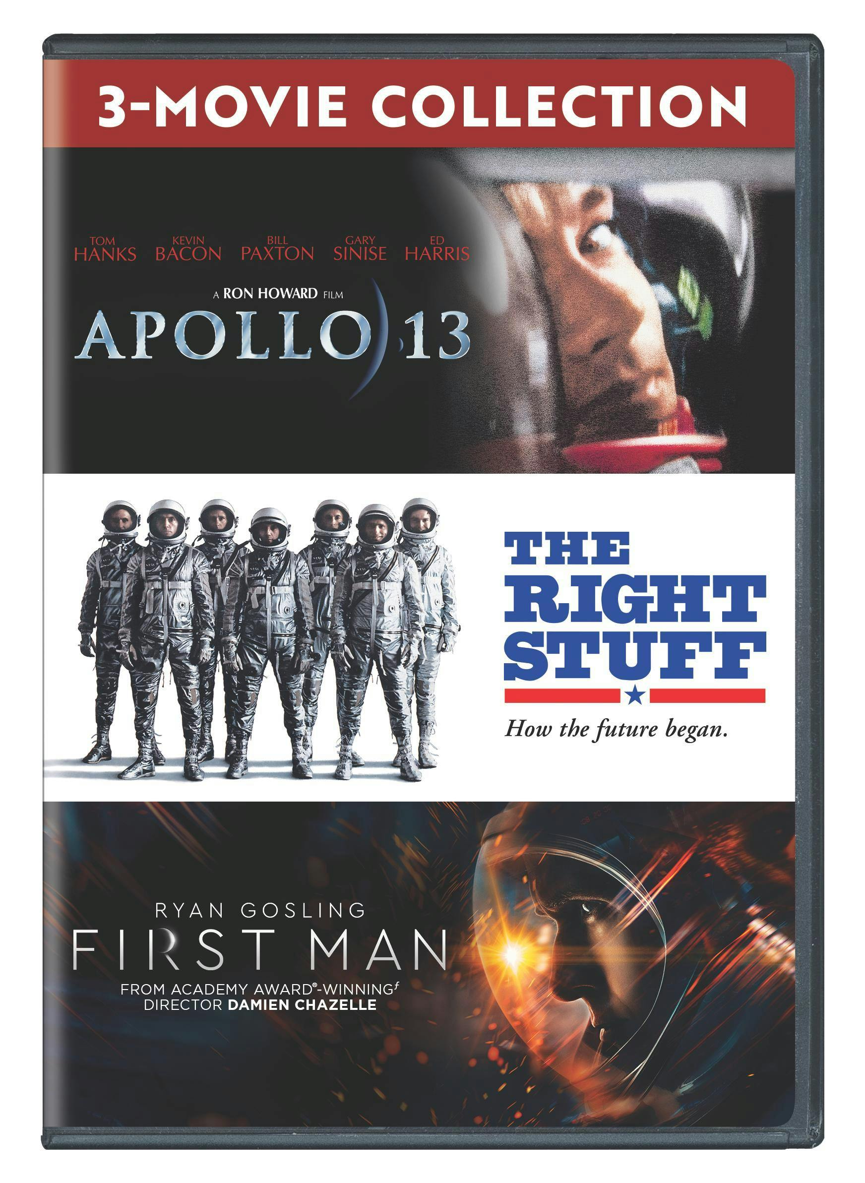 Apollo 13 / The Right Stuff / First Man (3-Movie Collection)