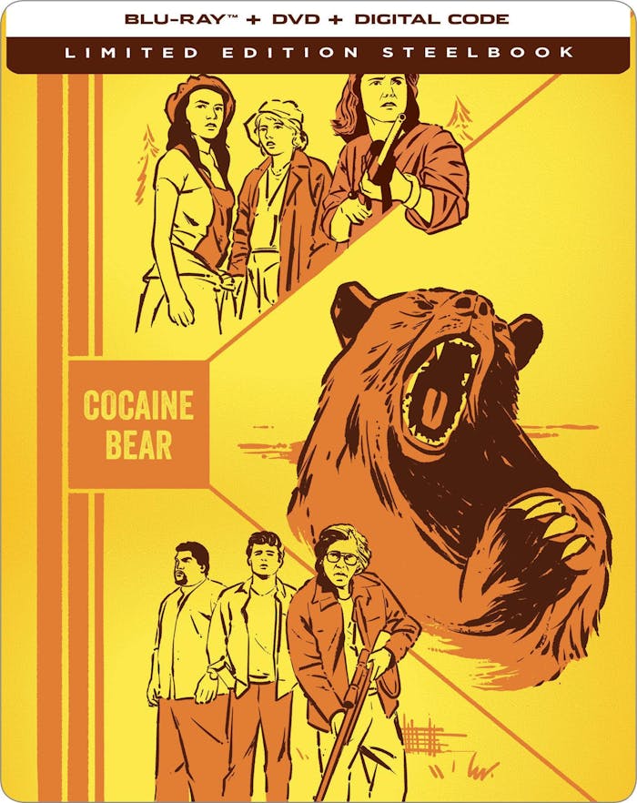 Cocaine Bear - Limited Edition Steelbook [Blu-ray]