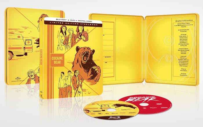 Cocaine Bear - Limited Edition Steelbook [Blu-ray]