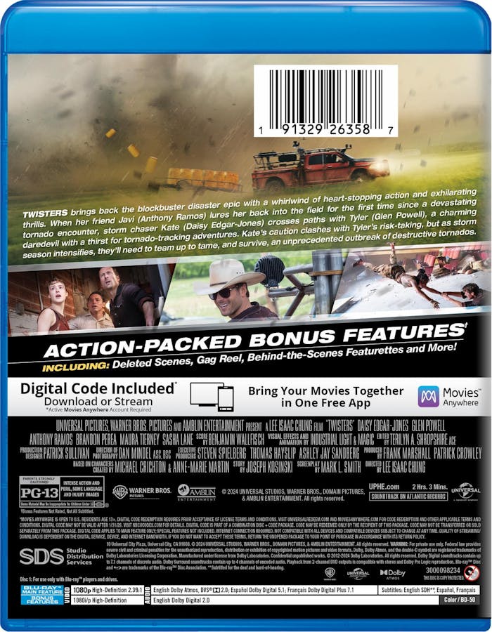 Twisters - Collector's Edition Blu-ray + Digital [Blu-ray]