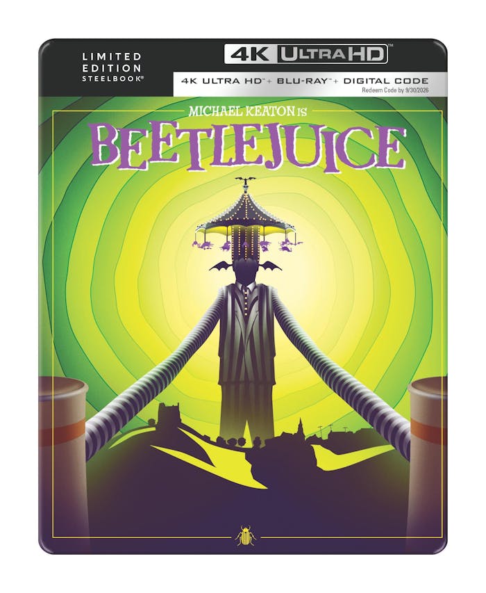 Beetlejuice - Limited Edition Steelbook (4K Ultra HD + Blu-ray + Digital) [UHD]