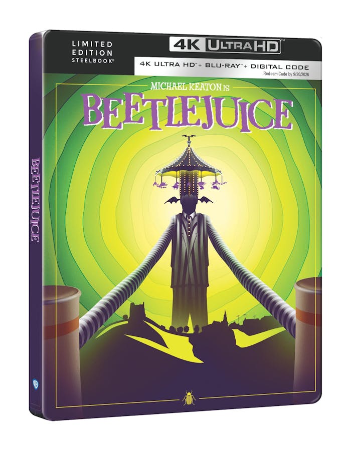 Beetlejuice - Limited Edition Steelbook (4K Ultra HD + Blu-ray + Digital) [UHD]
