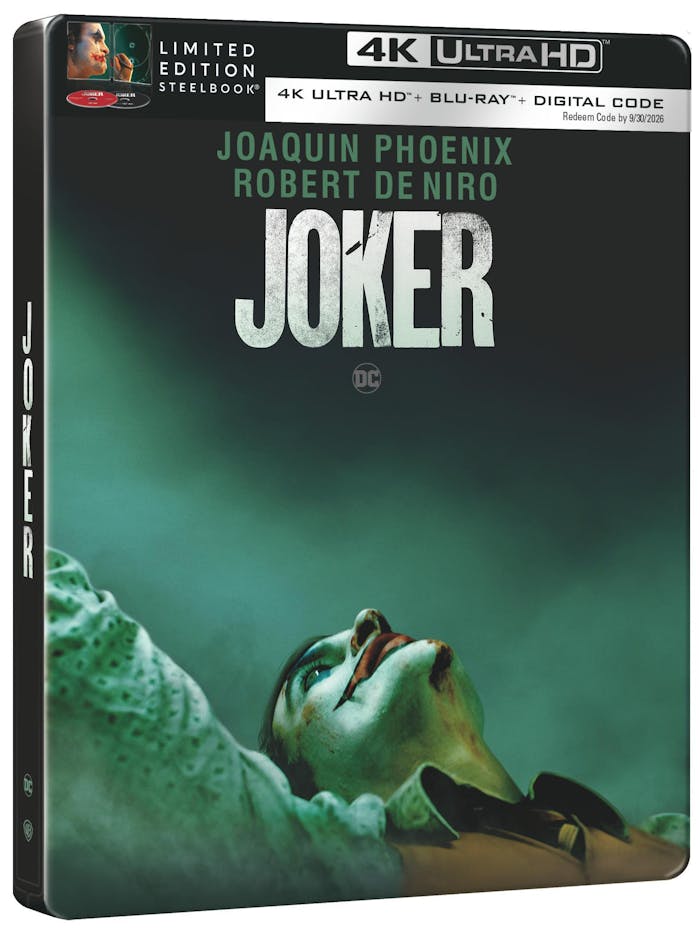 Joker - Limited Edition Steelbook (4K Ultra HD + Blu-ray + Digital) [UHD]