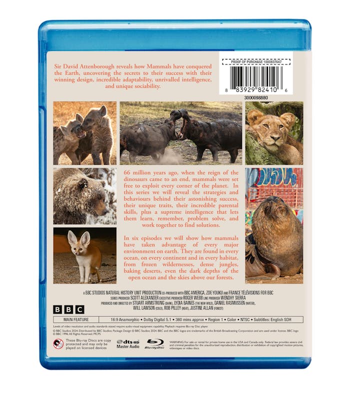 Buy Mammals Blu-ray | GRUV