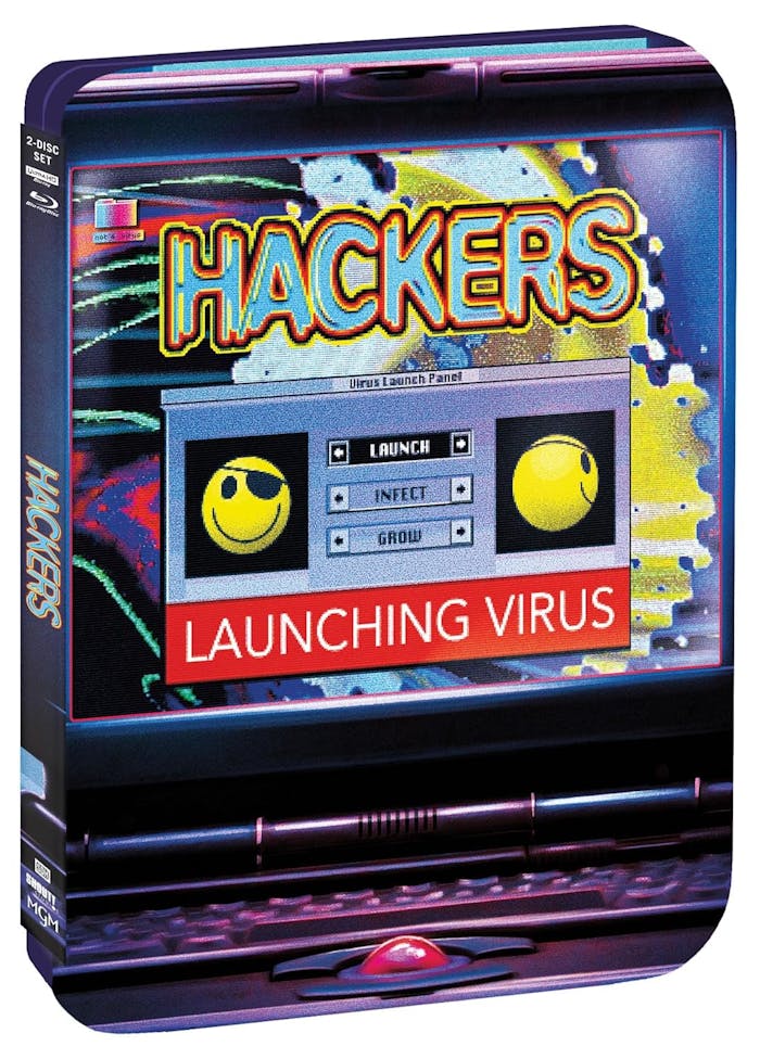 Hackers Limited Edition Steelbook (4K Ultra HD + Blu-ray ) [UHD]