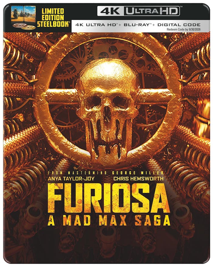 Furiosa: A Mad Max Saga Limited Edition 4K Steelbook (Limited Edition 4K Ultra HD Steelbook + Blu-ra