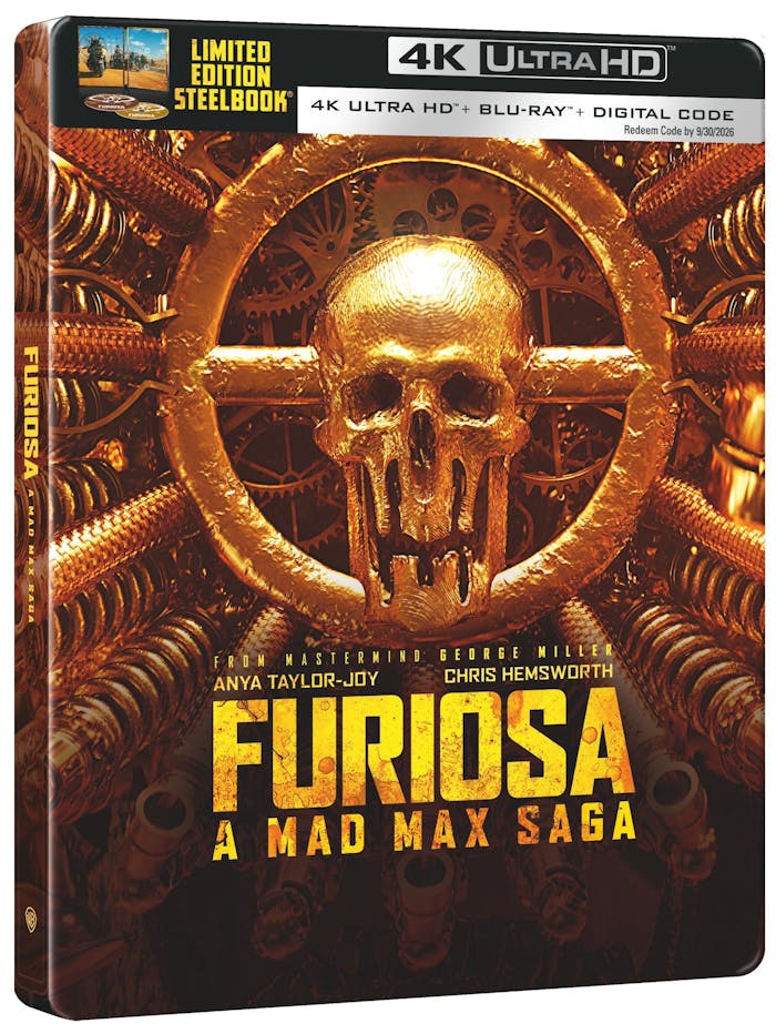 Furiosa: A Mad Max Saga Limited Edition 4K Steelbook (Limited Edition 4K Ultra HD Steelbook + Blu-ra
