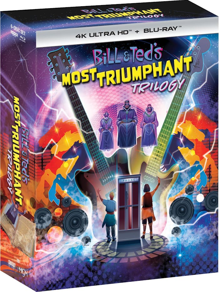 Bill & Ted's Most Triumphant Trilogy (4K Ultra HD + Blu-ray) [UHD]