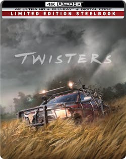 Twisters - Limited Edition Steelbook (4K Ultra HD + Blu-ray + Digital) [UHD]