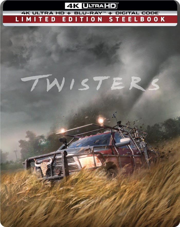 Twisters - Limited Edition Steelbook (4K Ultra HD + Blu-ray + Digital) [UHD]