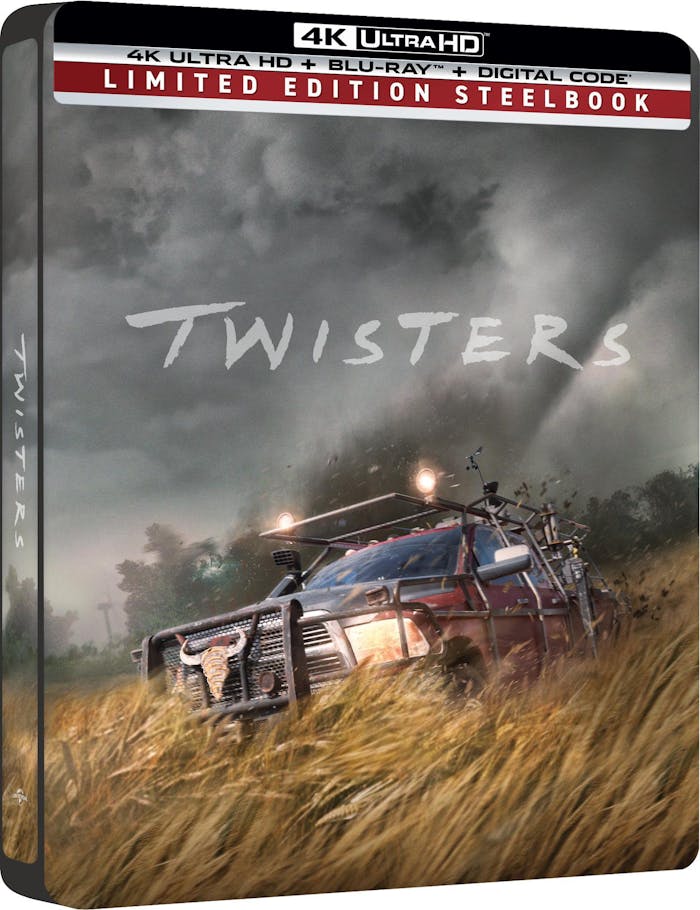 Twisters - Limited Edition Steelbook (4K Ultra HD + Blu-ray + Digital) [UHD]
