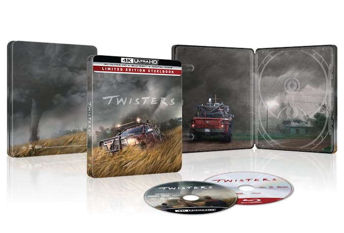 Twisters - Limited Edition Steelbook (4K Ultra HD + Blu-ray + Digital) [UHD]