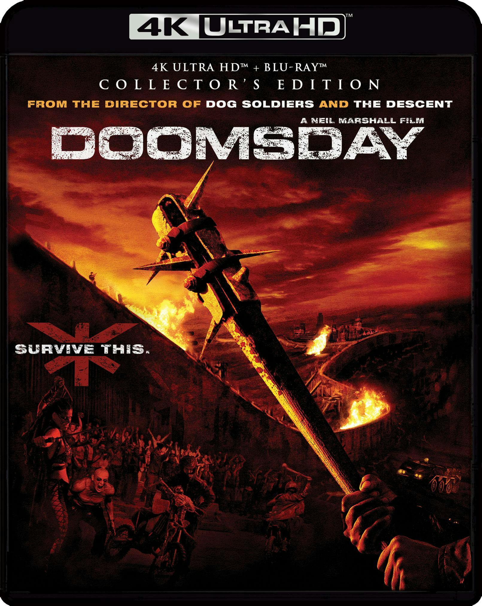 Doomsday (2008) - Collector's Edition (4K Ultra HD + Blu-ray) - UHD