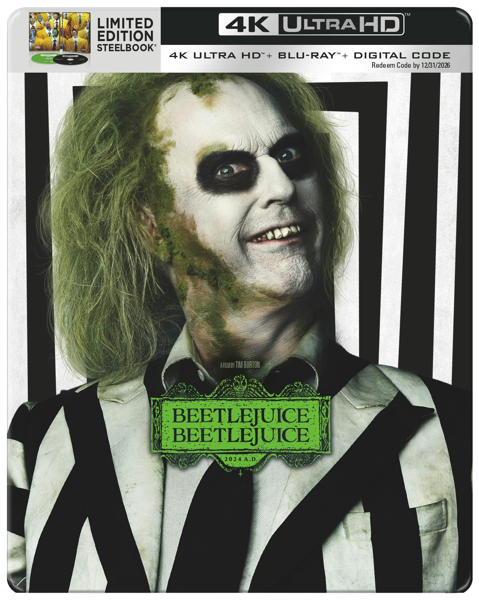 Beetlejuice newest 4k Steelbook