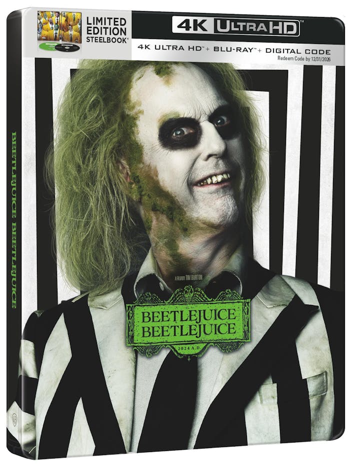 Beetlejuice Beetlejuice (Limited Edition Steelbook) [UHD]