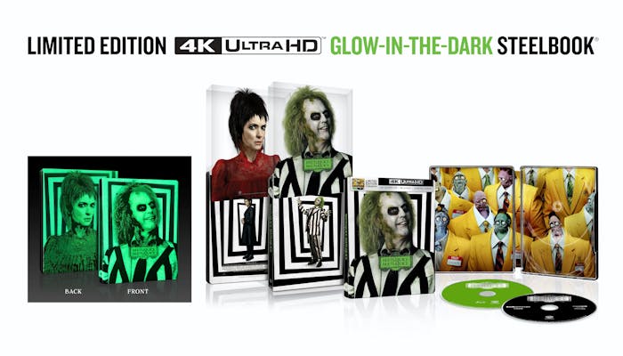 Beetlejuice Beetlejuice (Limited Edition Steelbook) [UHD]