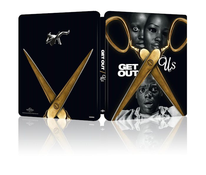 Get Out / Us Double Feature - Limited Edition Steelbook 4K Ultra HD + Blu-ray + Digital (Limited Edi