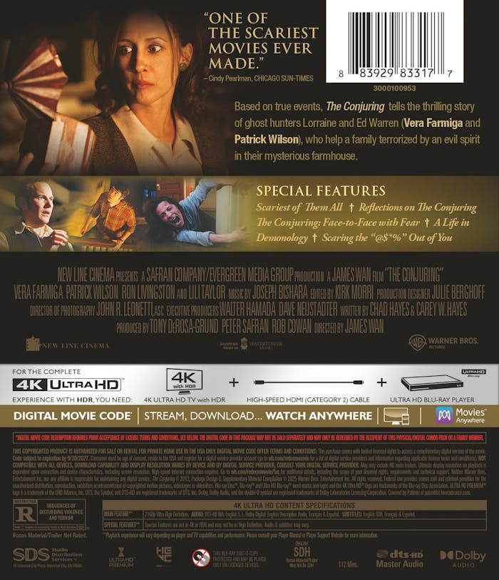 The Conjuring (Includes Digital) [UHD]