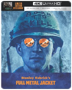 Full Metal Jacket (Limited Edition 4K Ultra HD Steelbook + Blu-ray) [UHD]