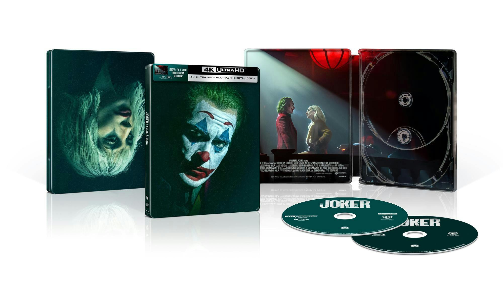 Pre-order Joker: Folie À Deux Limited Edition Steelbook UHD | GRUV