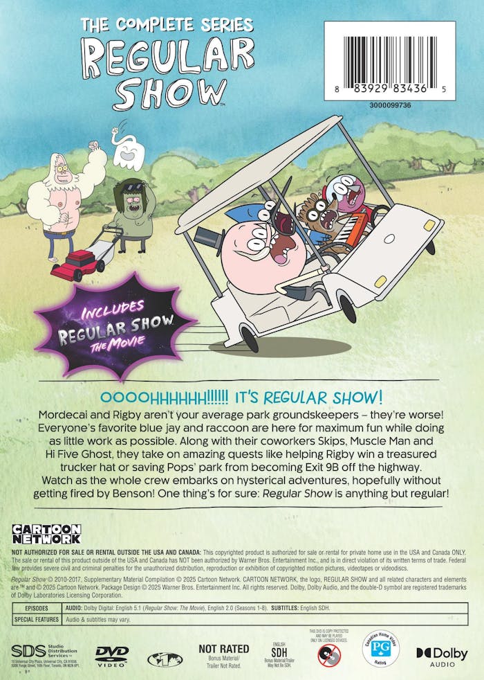 Regular Show: The Complete Series [DVD]