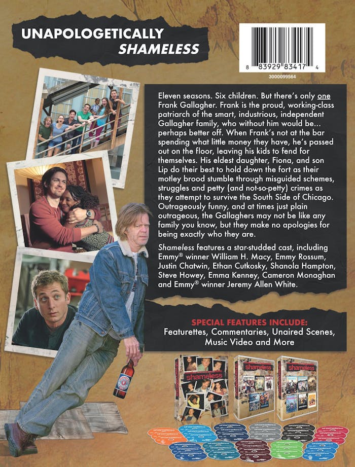 Shameless: The Complete Series [DVD]