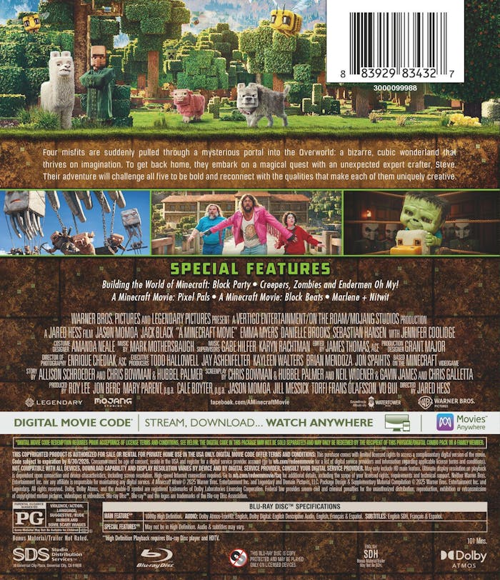A Minecraft Movie [Blu-ray]