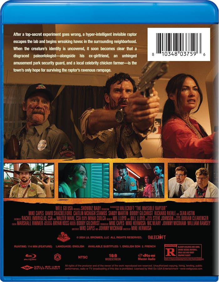 The Invisible Raptor [Blu-ray]