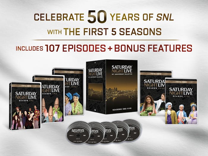 Saturday Night Live 50th Anniversary Collection: Seasons One - Five [DVD]